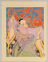 2 PAUL JACOULET COLORED WOODBL