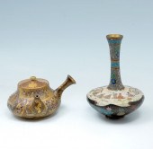 2 PC. 19TH C. JAPANESE SATSUMA