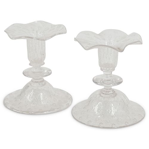 (2 PC) A PAIR OF STEUBEN