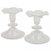 (2 PC) A PAIR OF STEUBEN SILVE