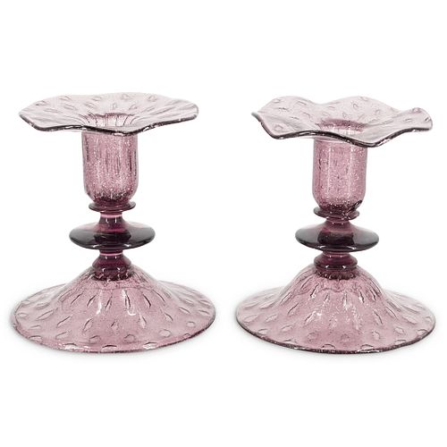 (2 PC) A PAIR OF STEUBEN
