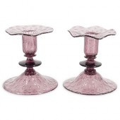 (2 PC) A PAIR OF STEUBEN SILVE