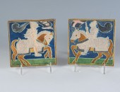 2 PC. ALHAMBRA KNIGHTS ON HORS