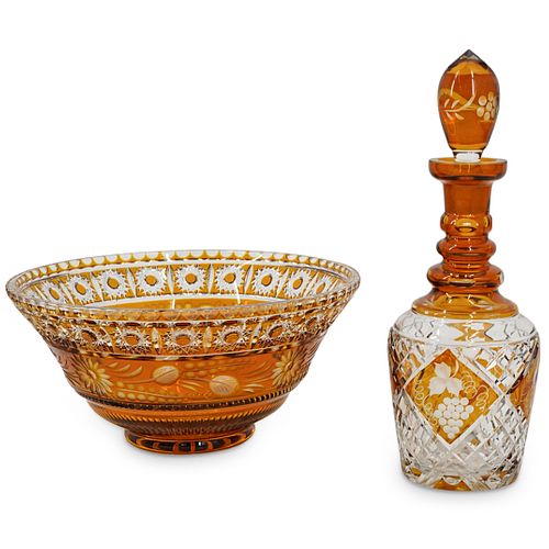 (2 PC) AMBER BOHEMIAN