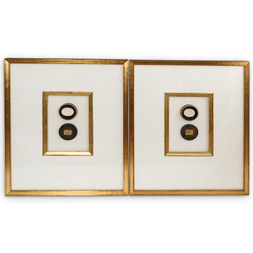 (2 PC) ANTIQUE ITALIAN GRAND TOUR