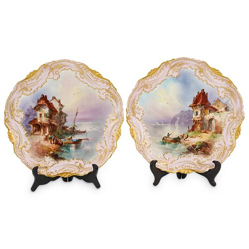 (2 PC) ANTIQUE OLD PARIS