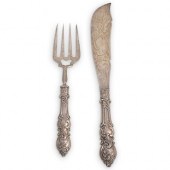 (2 PC) ANTIQUE SHEFFIELD STERL