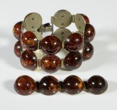 (2 PC) ART DECO BAKELITE JEWEL
