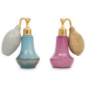 (2 PC) ART DECO DEVILBISS GLAS