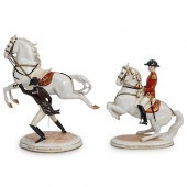 (2 PC) AUGARTEN WIEN PORCELAIN