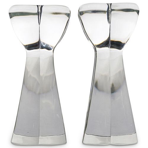(2 PC) BACCARAT DIOMEDE GLASS