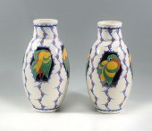 2 PC. BOCH FRERES KERAMIS BIRD