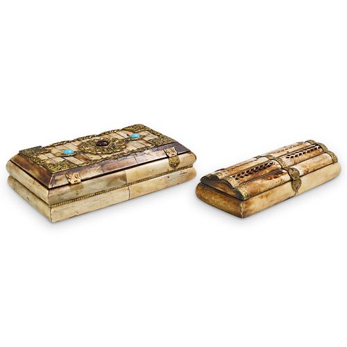 (2 PC) BONE JEWELLERY