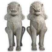 (2 PC) CAMBODIAN FOO DOG LION