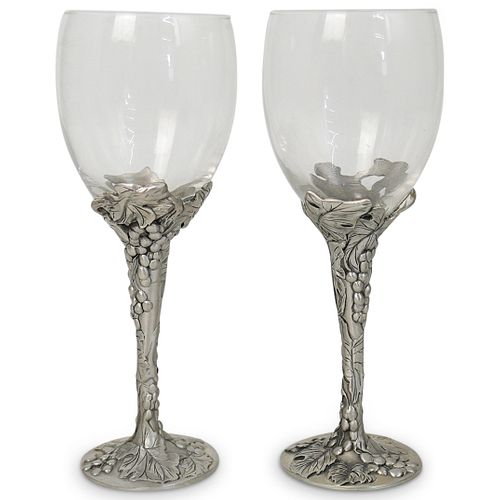 (2 PC) CANADIAN SEAGULL PEWTER &