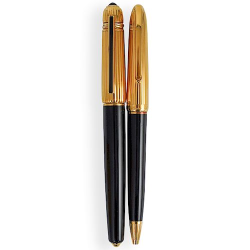 (2 PC) CARTIER 18K PLATED "PASHA"