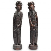(2 PC) CHINESE EMPEROR AND EMP