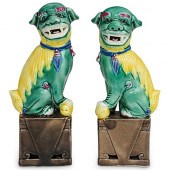 (2 PC) CHINESE MINIATURE SANCA