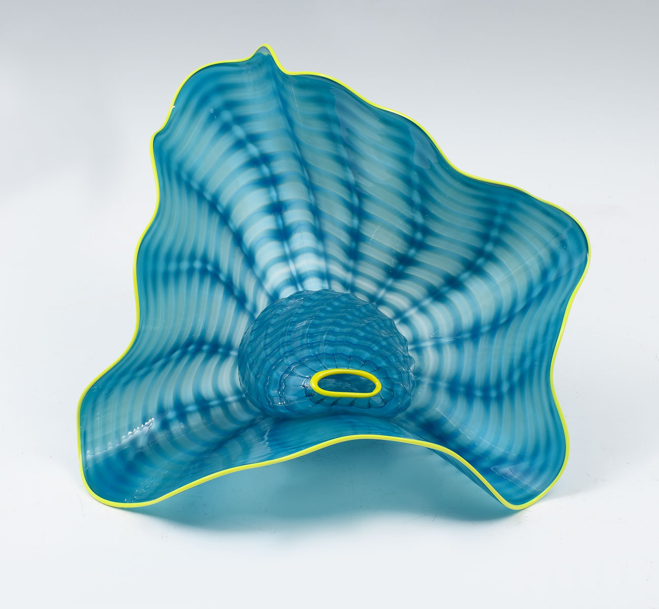 2 PC. DALE CHIHULY ''MISTY