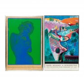 2 PC DAVID HOCKNEY & BERT STER