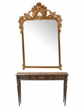 2 PC. DECORATIVE LOT OF FURNIS
