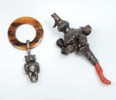 2 PC. ENGLISH VICTORIAN STERLI