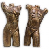 (2 PC) FEMALE / MALE TORSO ART