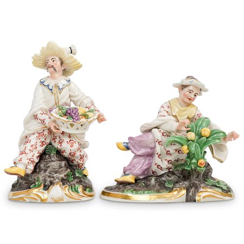 (2 PC) FRANKENTHAL CHINOISERIE