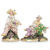 (2 PC) FRANKENTHAL CHINOISERIE