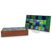 (2 PC) GEORGES BRIARD BOX & TR