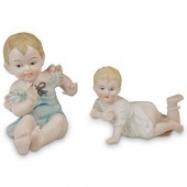 (2 PC) GERMAN HEUBACH BABIES B
