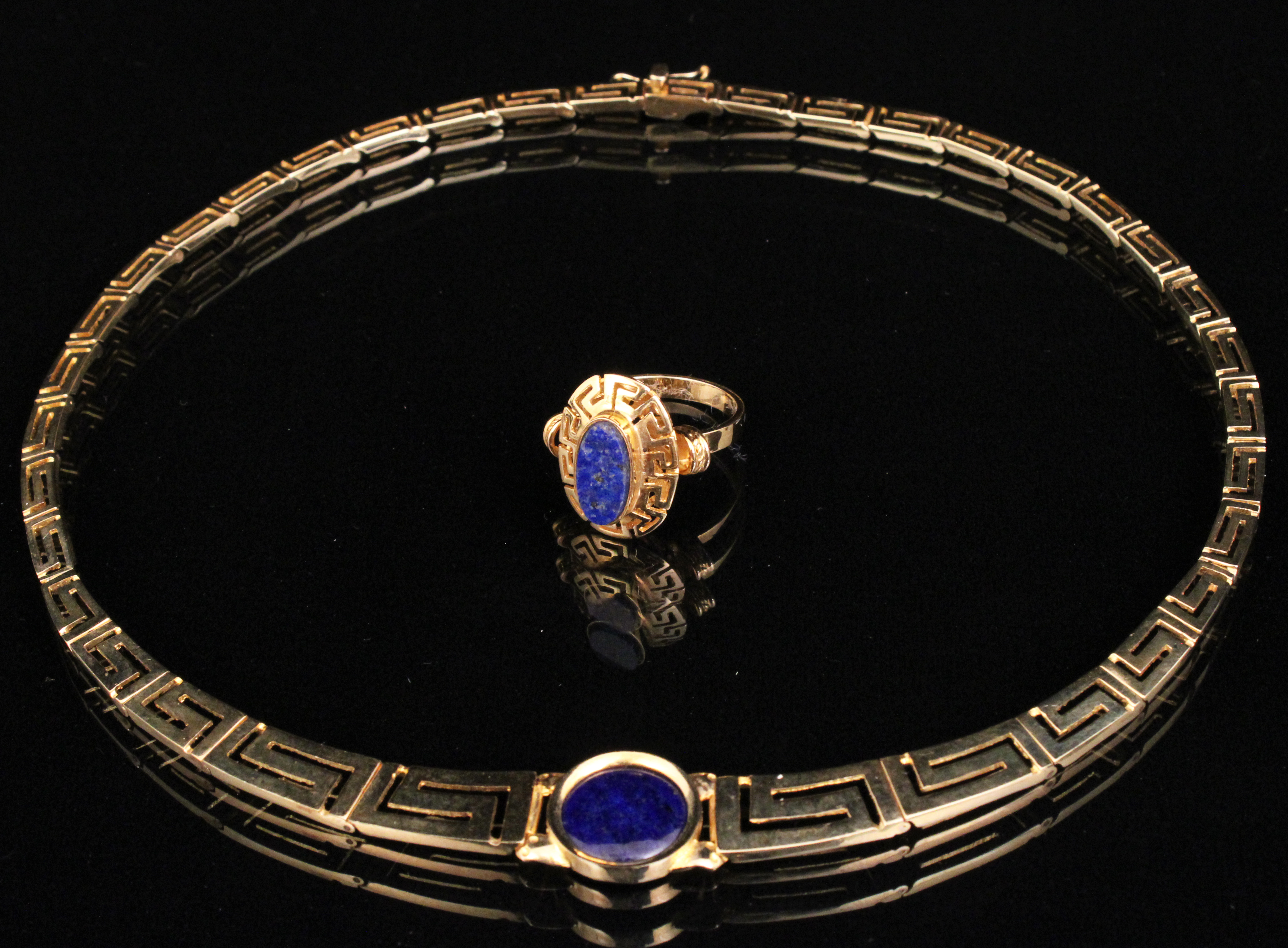 2 PC. GROUPING OF YELLOW GOLD AND