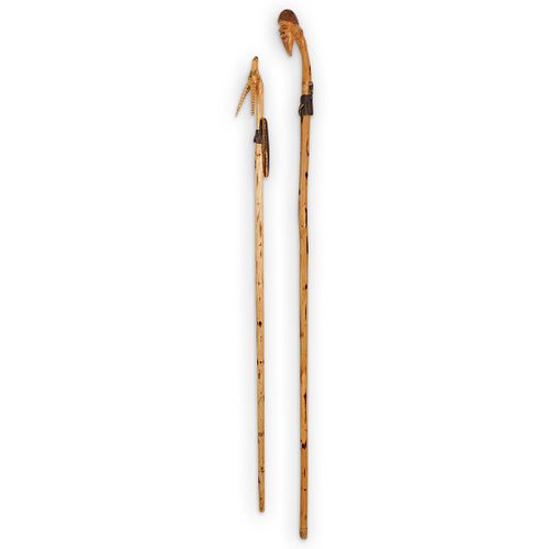 (2 PC) HAND CARVED KENYA