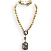 (2 PC) HEIDI DAUS NECKLACE AND