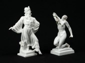 2 PC. HEREND CLEOPATRA WITH SN