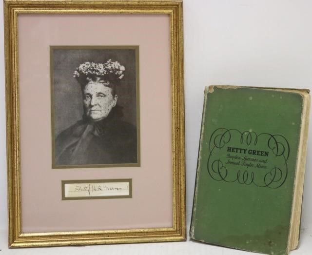 2 PC HETTY GREEN LOT, NICKNAMED