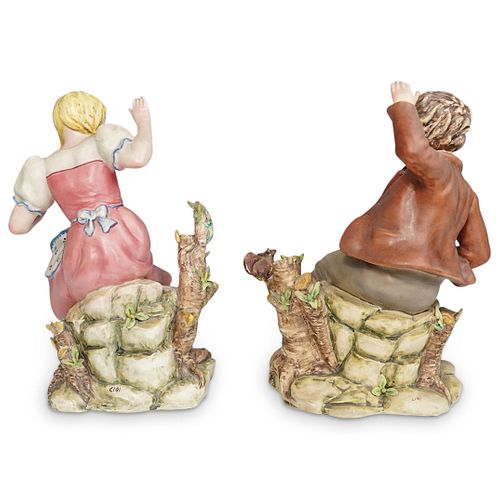 (2 PC) ITALIAN NOVE SIGNED CIGI