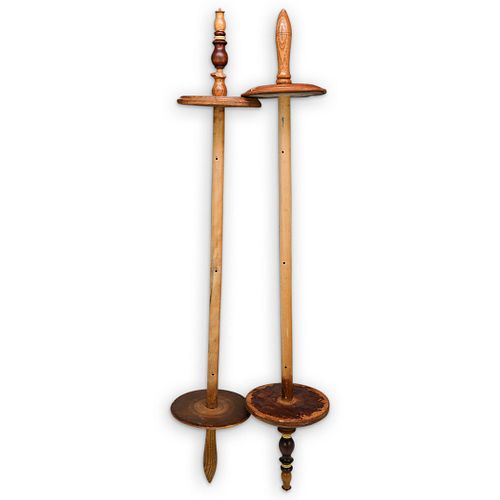 (2 PC) JUDAICA PAIR OF ATZEI