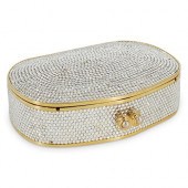 (2 PC) JUDITH LEIBER CLUTCH &