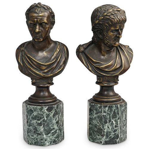 (2 PC) JULIUS CAESAR & EMPEROR NERO