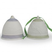 (2 PC) LLADRO BISCUIT PORCELAI