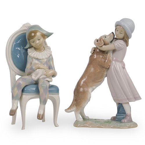 (2 PC) LLADRO FIGURINESDESCRIPTION: