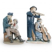 (2 PC) LLADRO PORCELAIN FIGURE