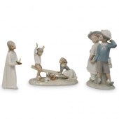 (2 PC) LLADRO PORCELAIN GROUPI
