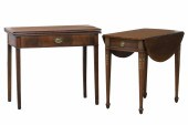 2 PC LOT OF ENGLISH FURNITURE