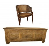2 PC. LOT OF FRENCH FURNISHING