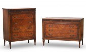 2 PC LOT OF LOUIS XVI STYLE BE