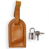 (2 PC) LOUIS VUITTON LOCK AND