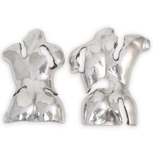 (2 PC) MALE ALUMINUM TORSO WALL