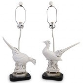 (2 PC) MID-CENTURY BLANC DE CH